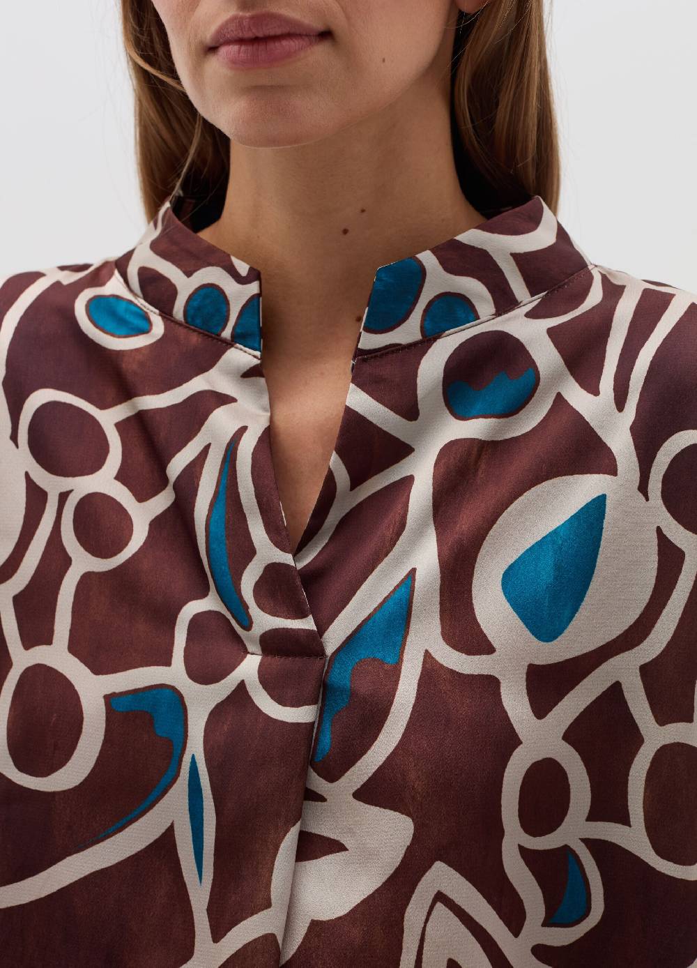 HYBRID Blusa Con Stampa Fantasia