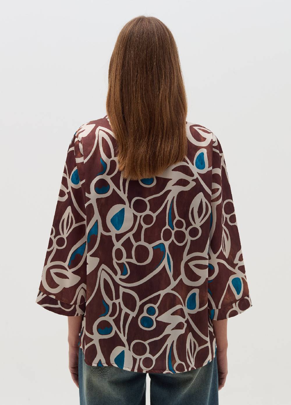 HYBRID Blusa Con Stampa Fantasia