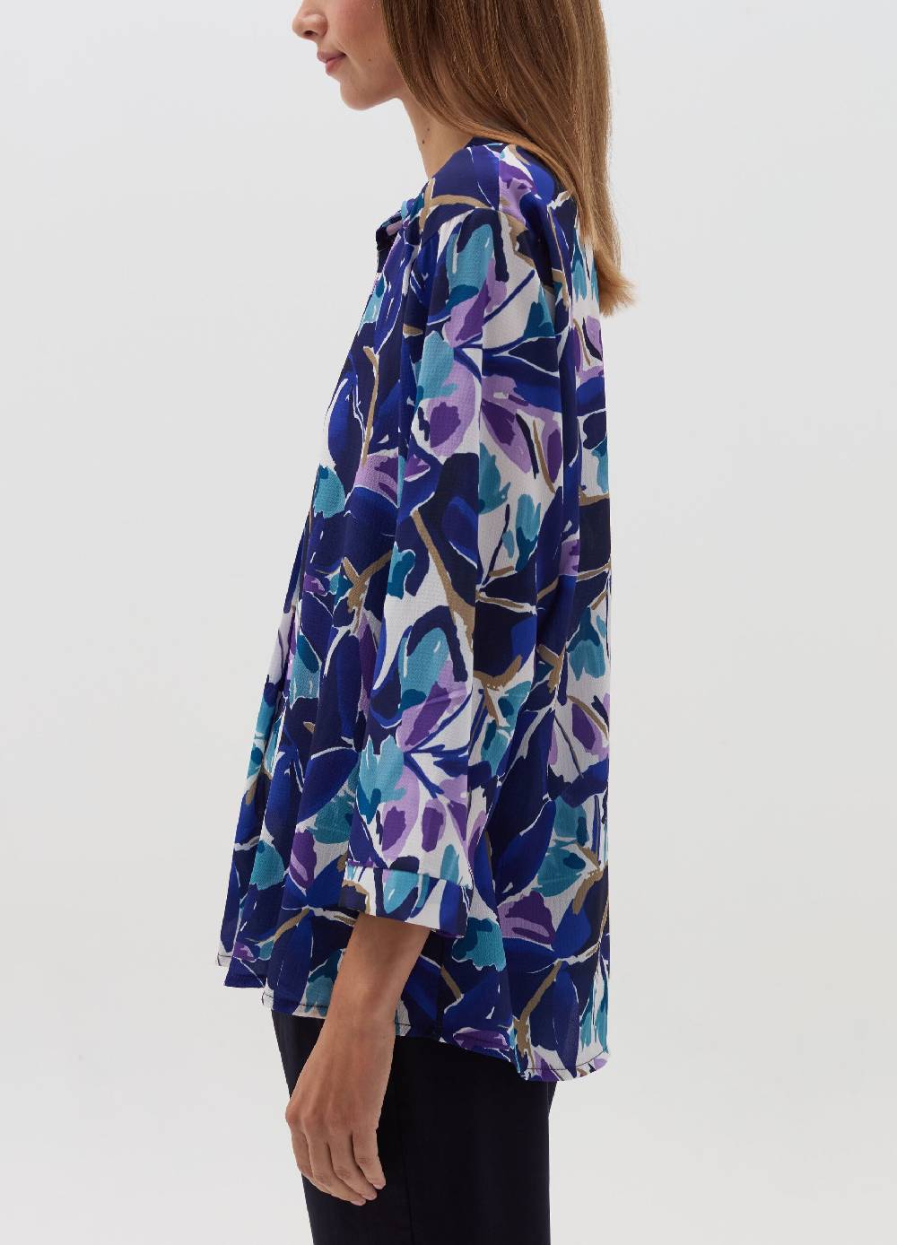 HYBRID Blusa Con Stampa Floreale