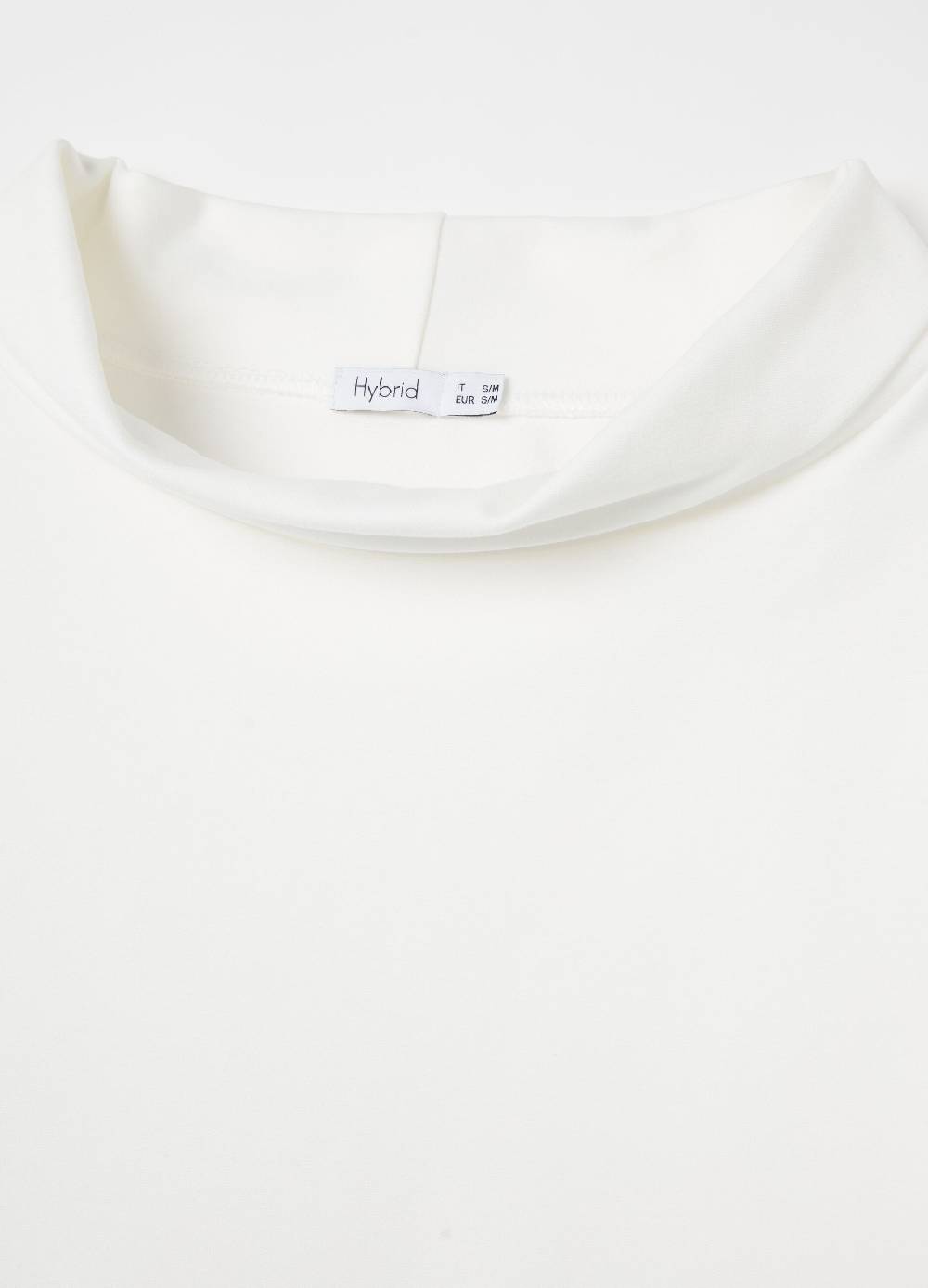 HYBRID Blusa Scollo A Barca Con Risvolto