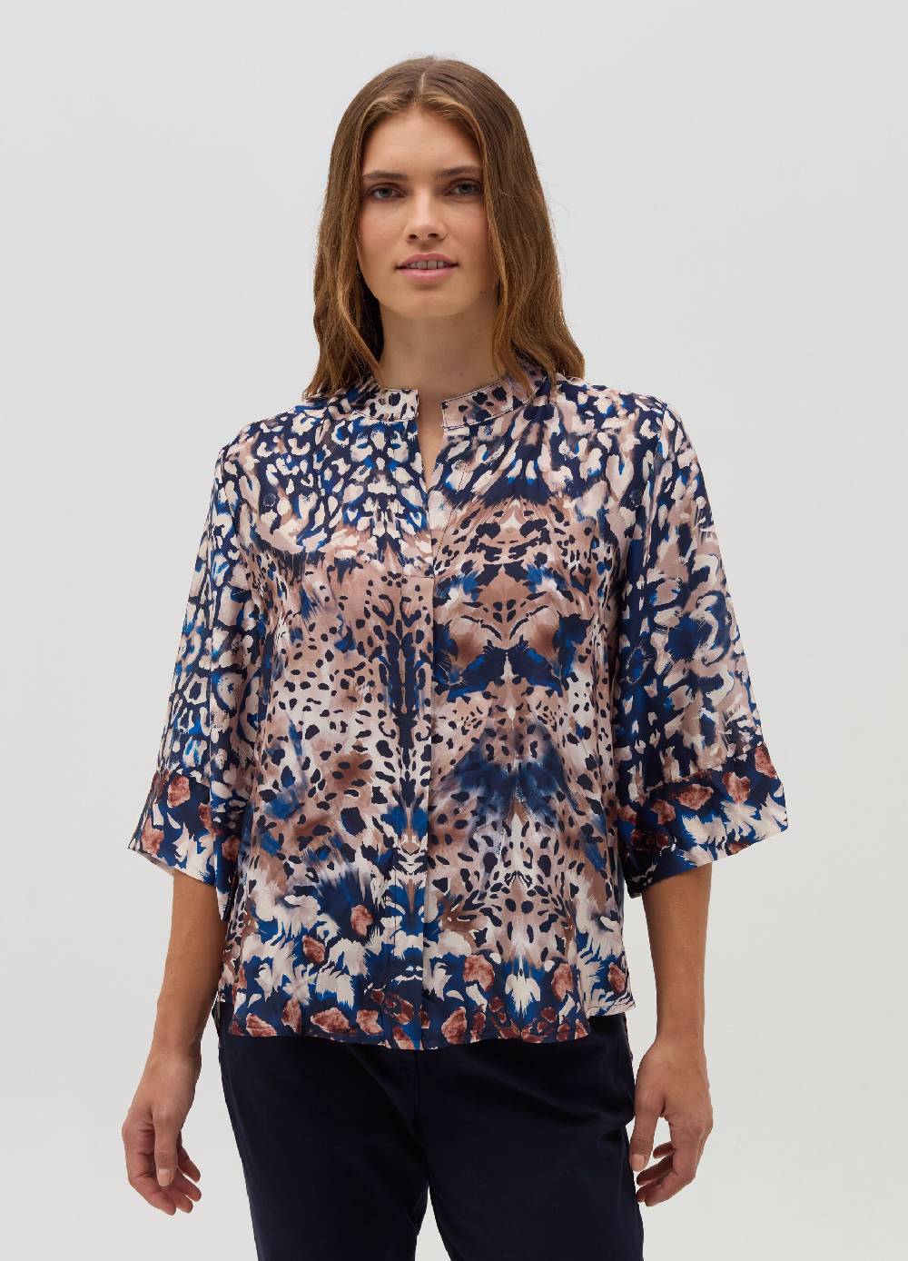 HYBRID Blusa Stampata Con Maniche A Tre Quarti