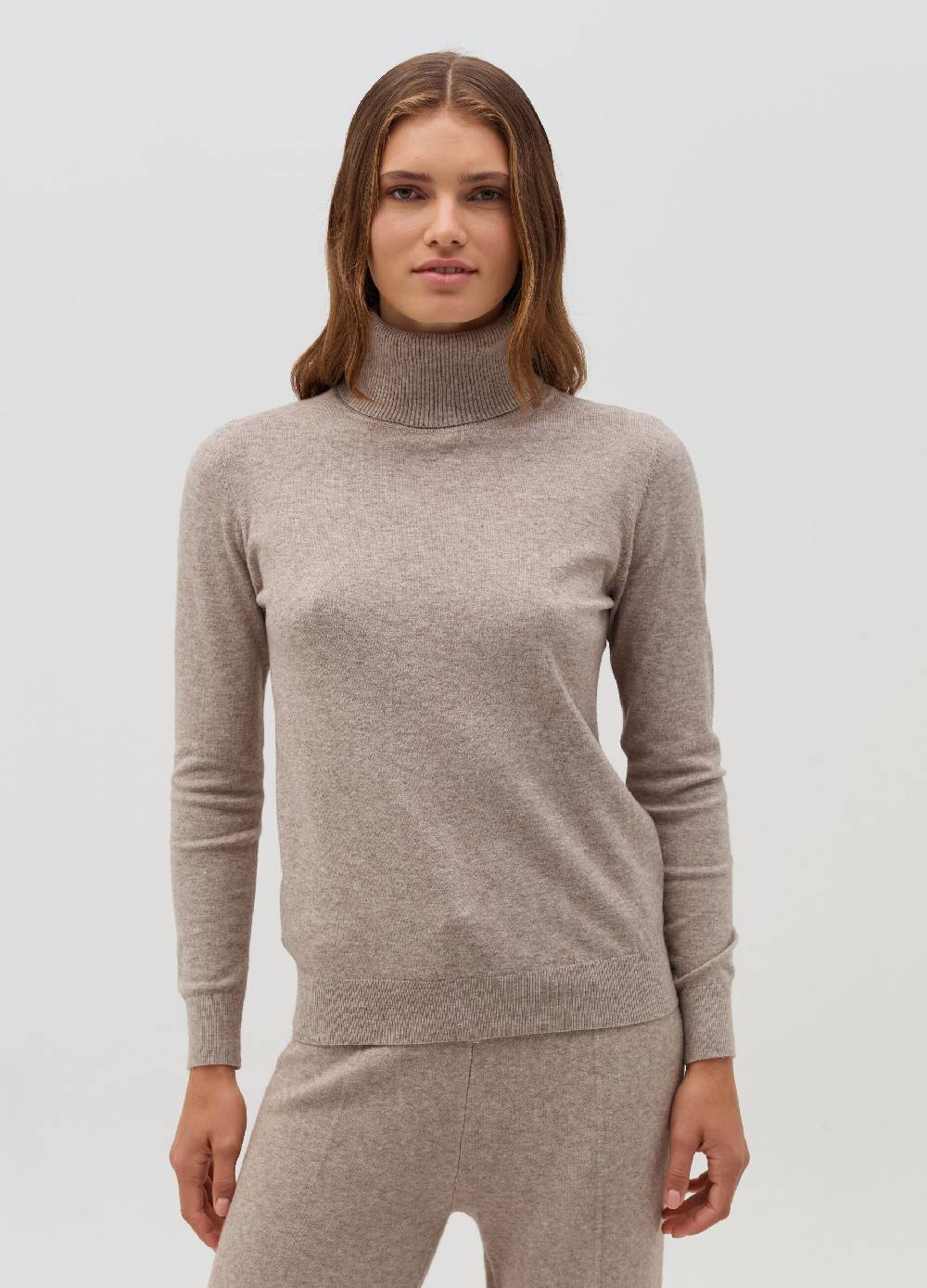 HYBRID Pullover A Collo Alto