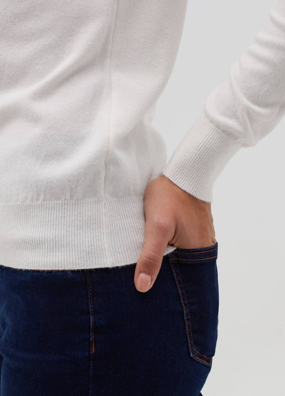 HYBRID Pullover A Collo Alto