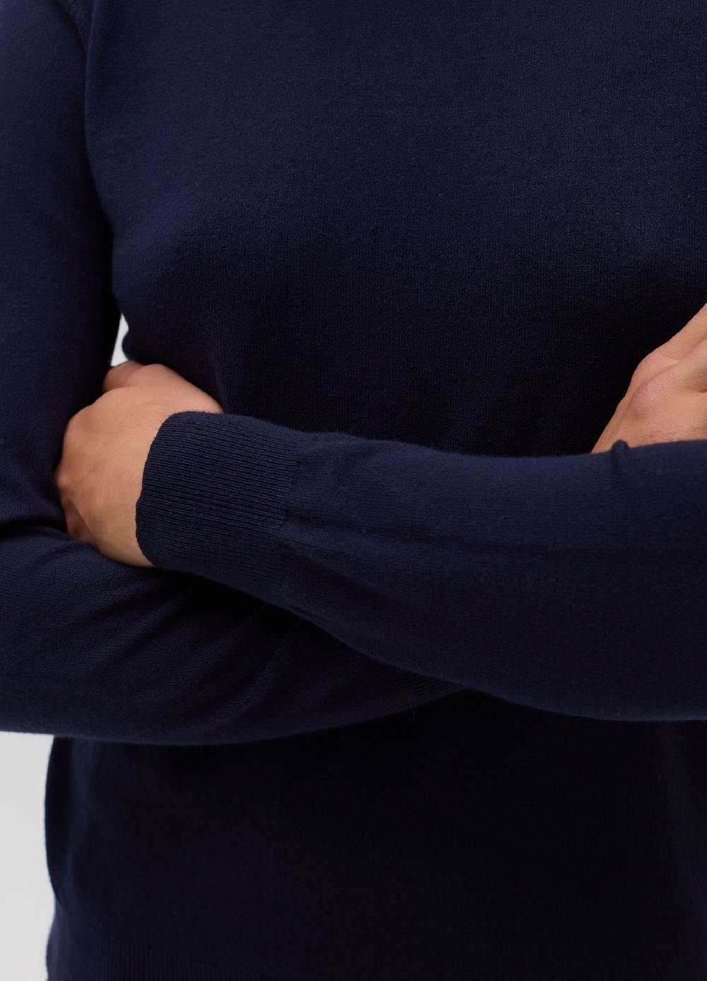 HYBRID Pullover A Collo Alto