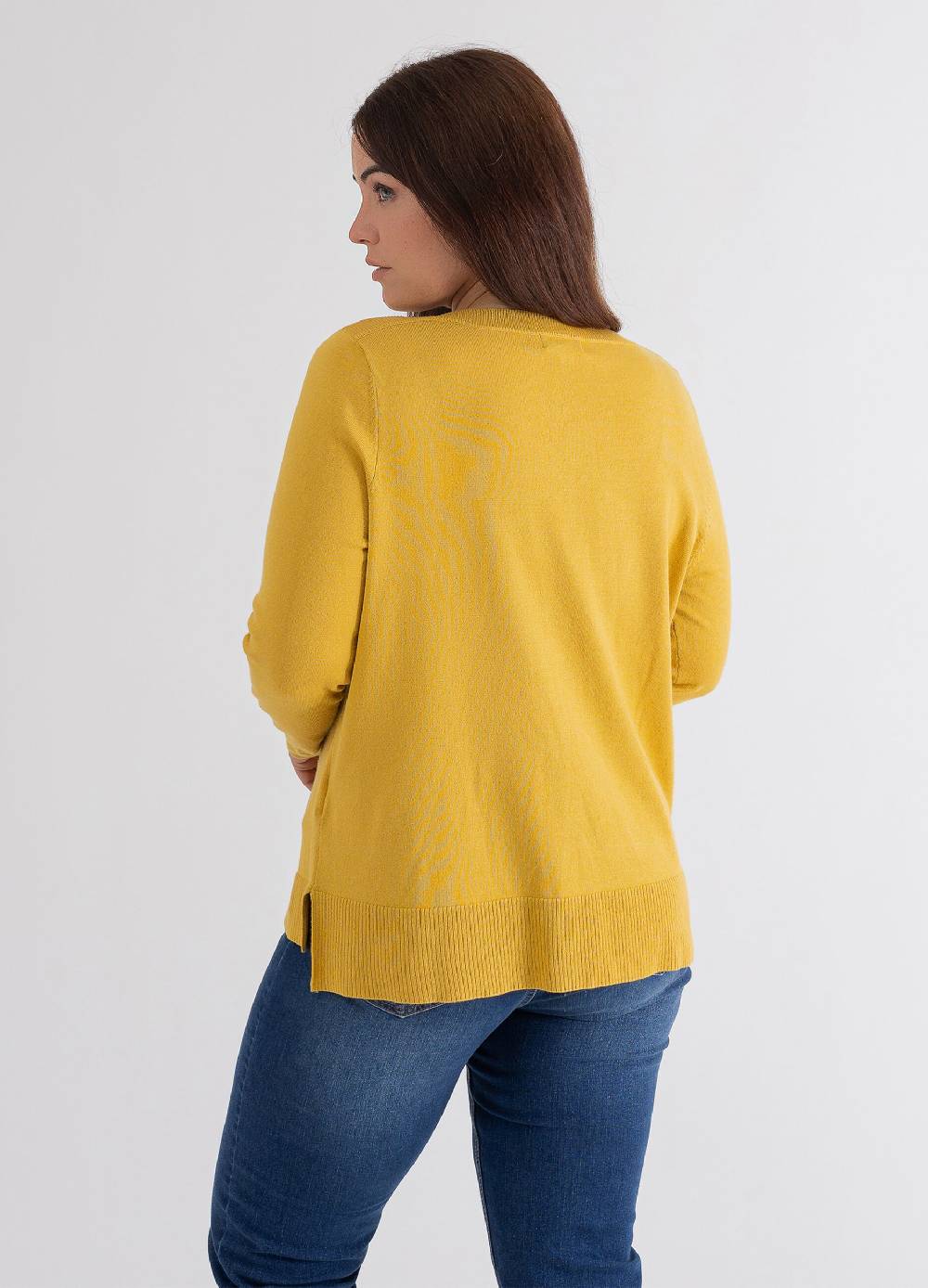 OCTOBER Maglia A Maniche Lunghe Scollo A Barca Curvy