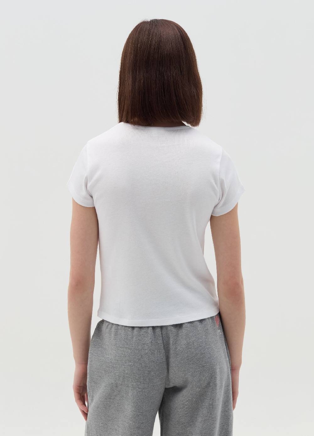 MILK+HERO T-shirt Girocollo Con Ricamo