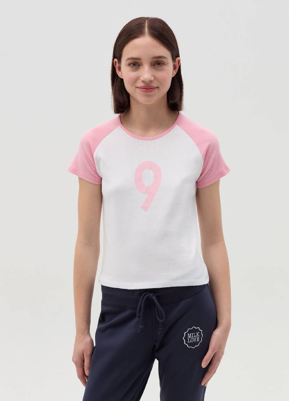 MILK+HERO T-shirt girocollo con stampa