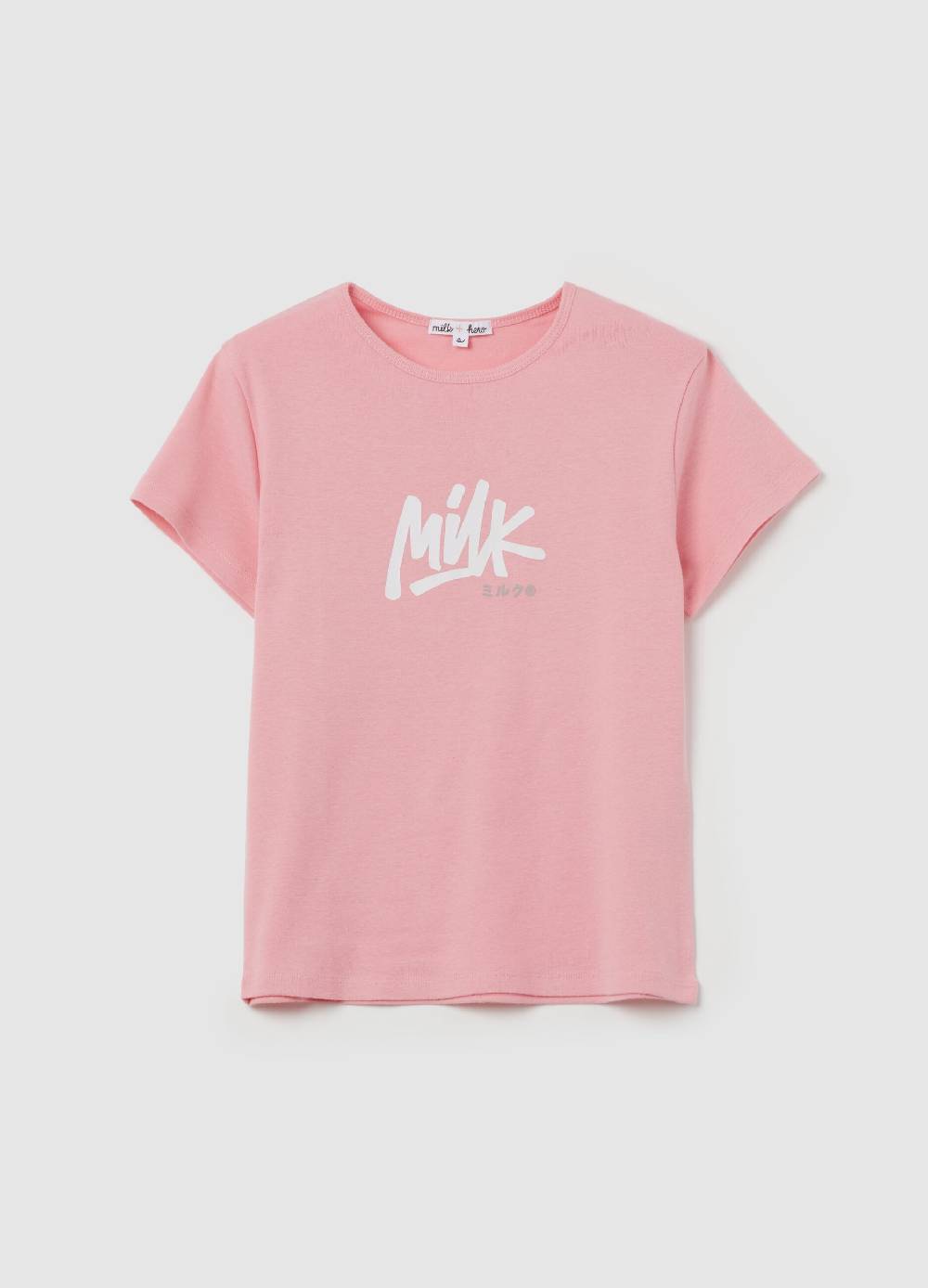 MILK+HERO T-shirt girocollo con stampa