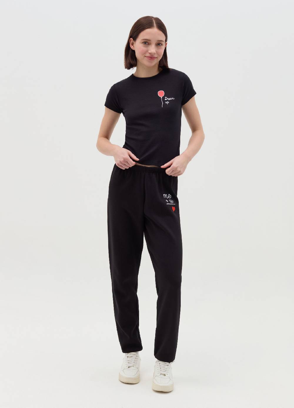 MILK+HERO T-shirt girocollo con stampa