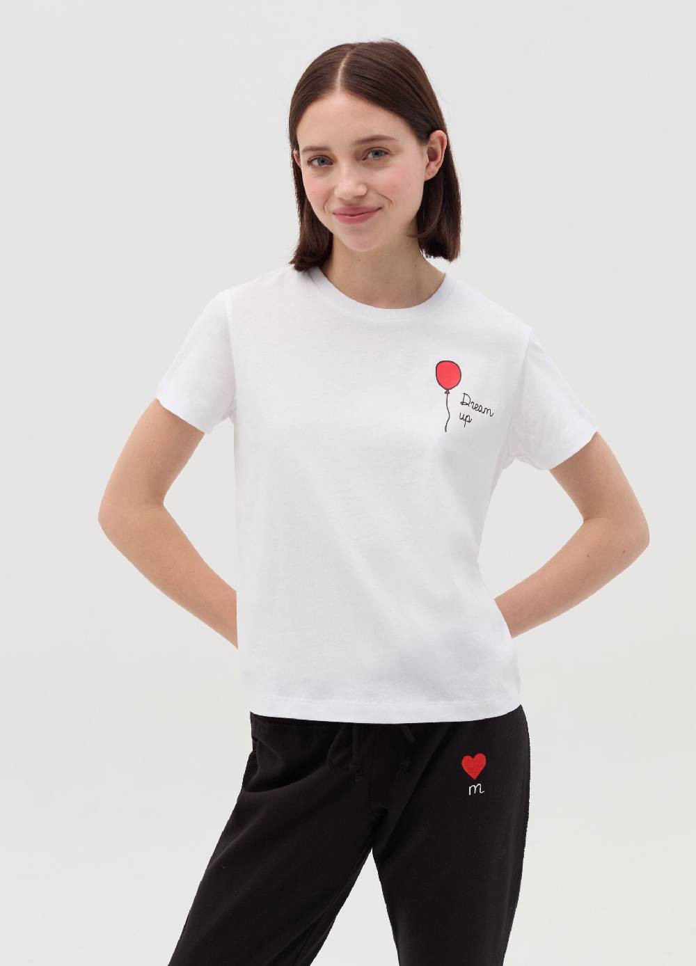 MILK+HERO T-shirt Girocollo In Cotone