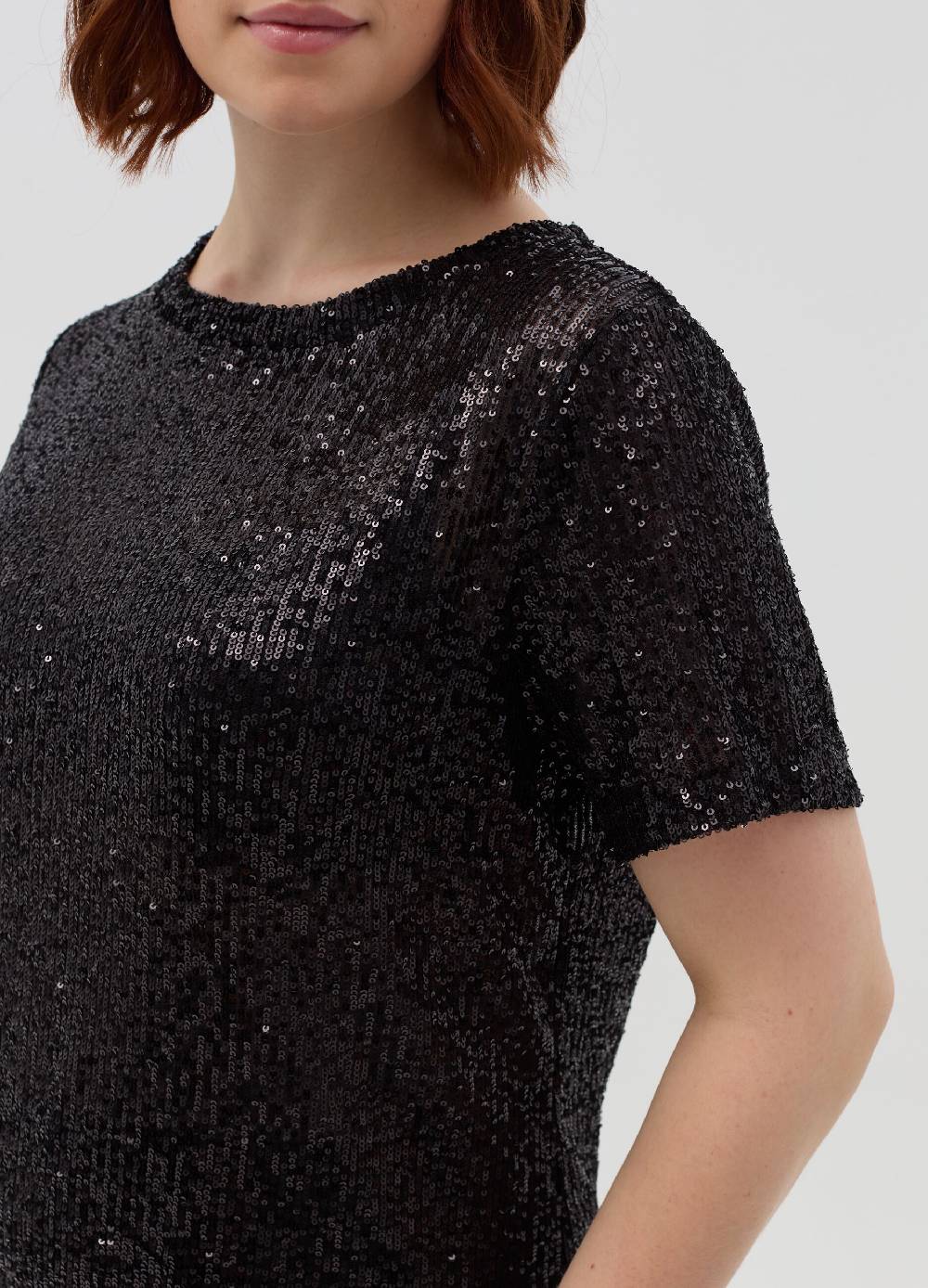 MYA T-shirt Con Paillettes Curvy