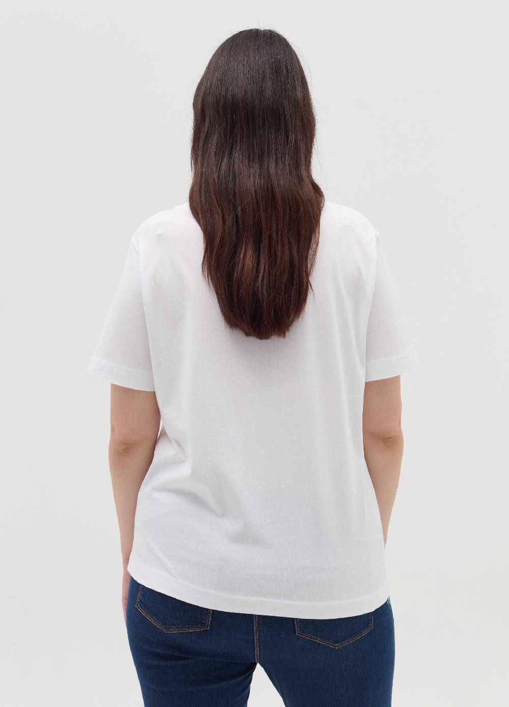 MYA T-shirt Con Ricamo Lurex Curvy