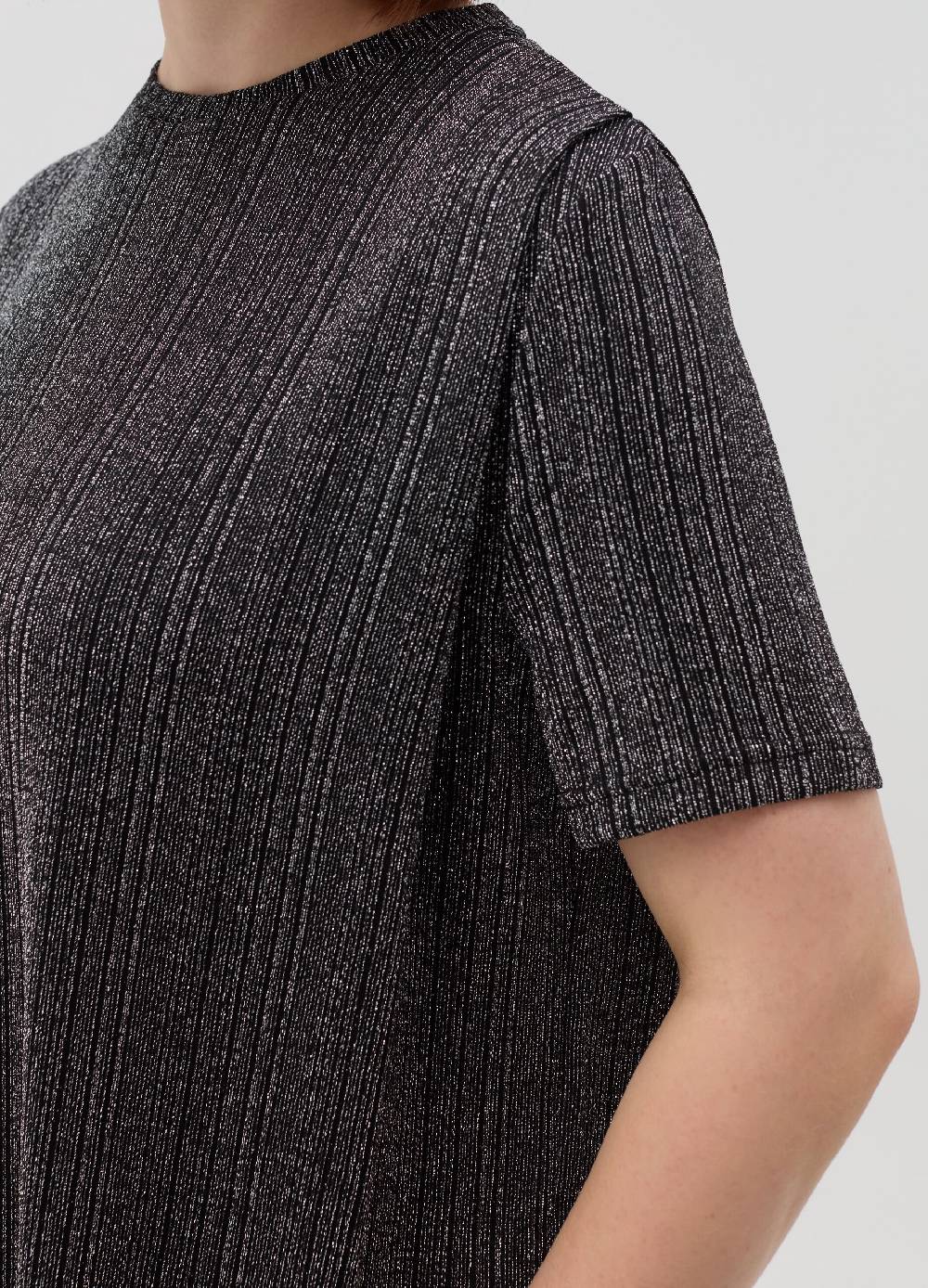 MYA T-shirt In Lurex Curvy