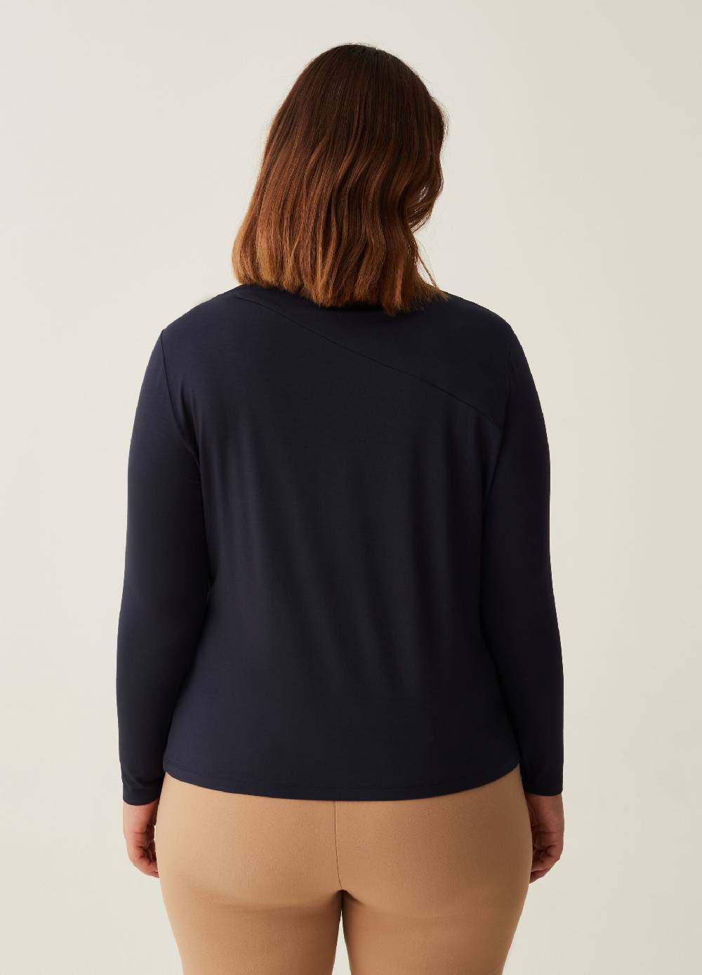 MYA T-shirt In Viscosa Stretch Curvy