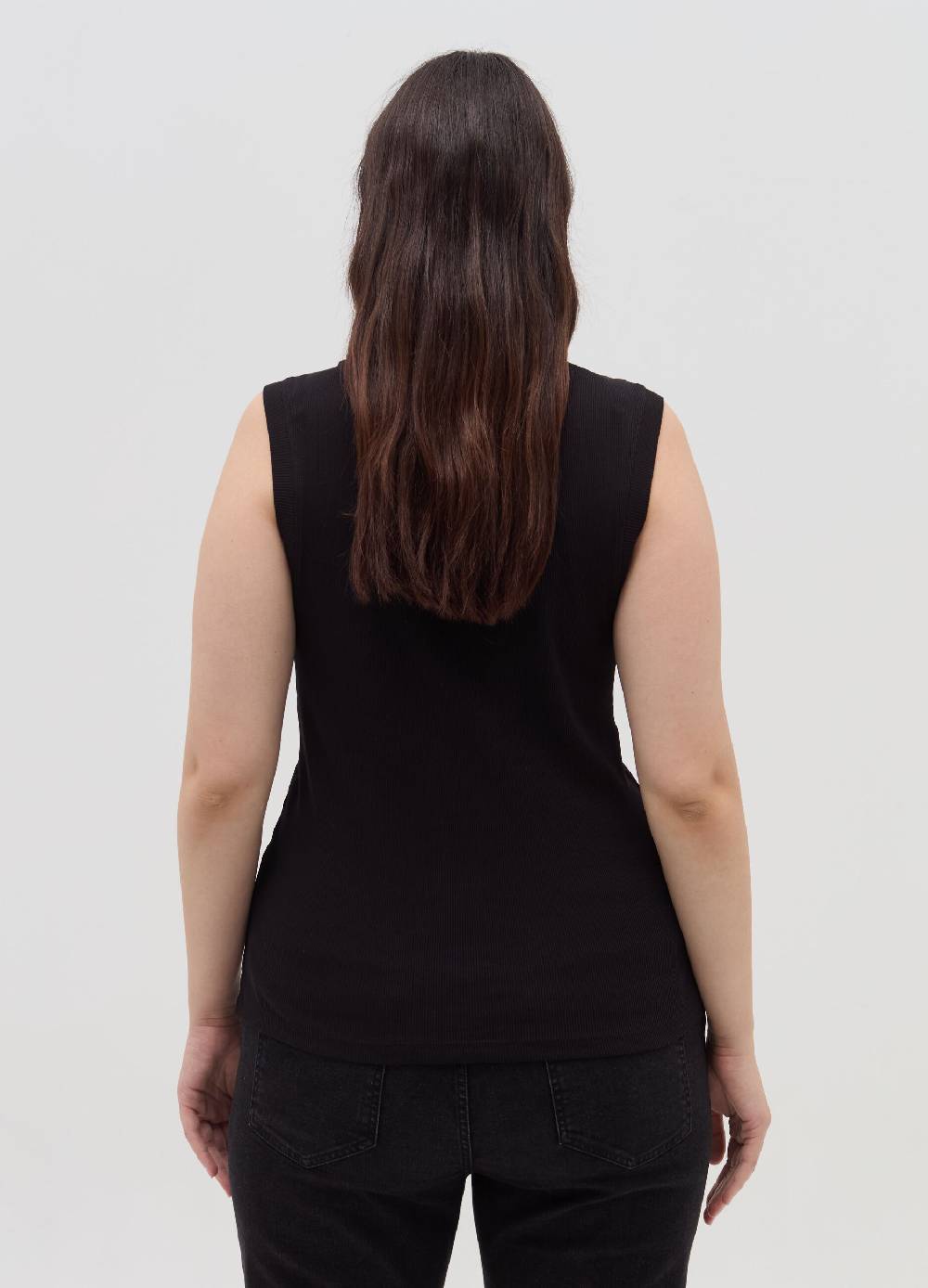 MYA Tank Top A Costine Sottili Curvy