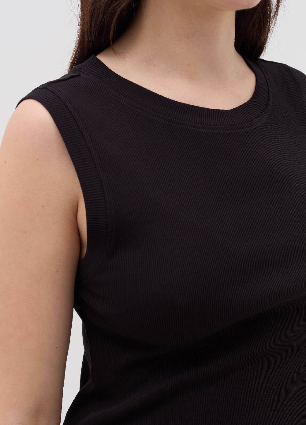 MYA Tank Top A Costine Sottili Curvy