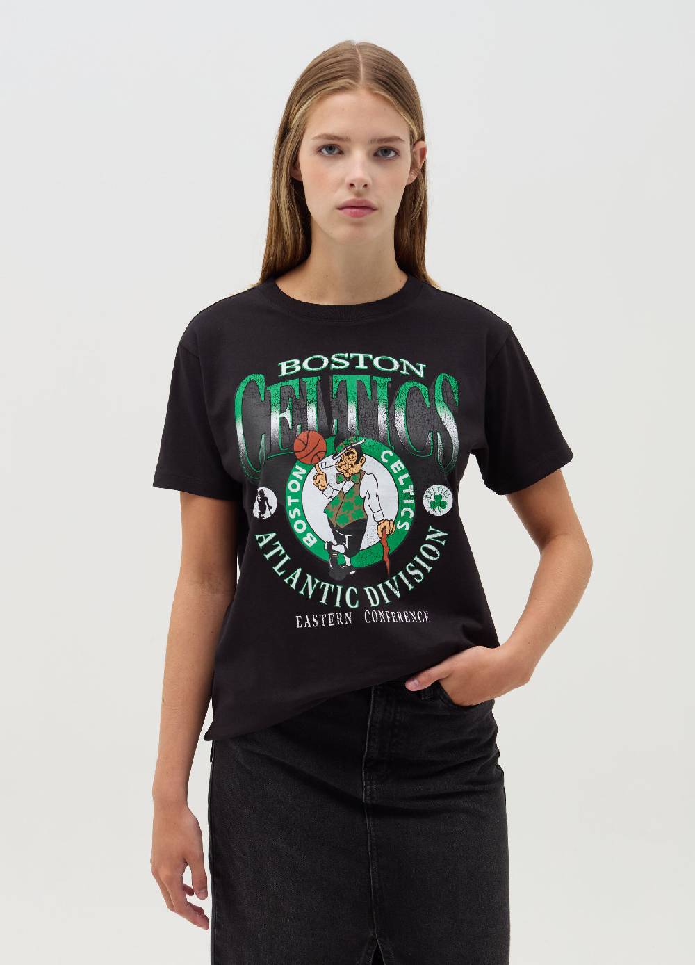 NBA T-shirt Con Stampa Boston Celtics