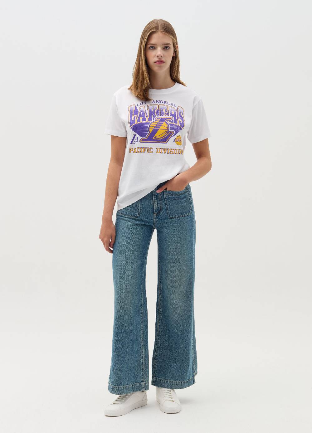 NBA T-shirt con stampa Los Angeles Lakers