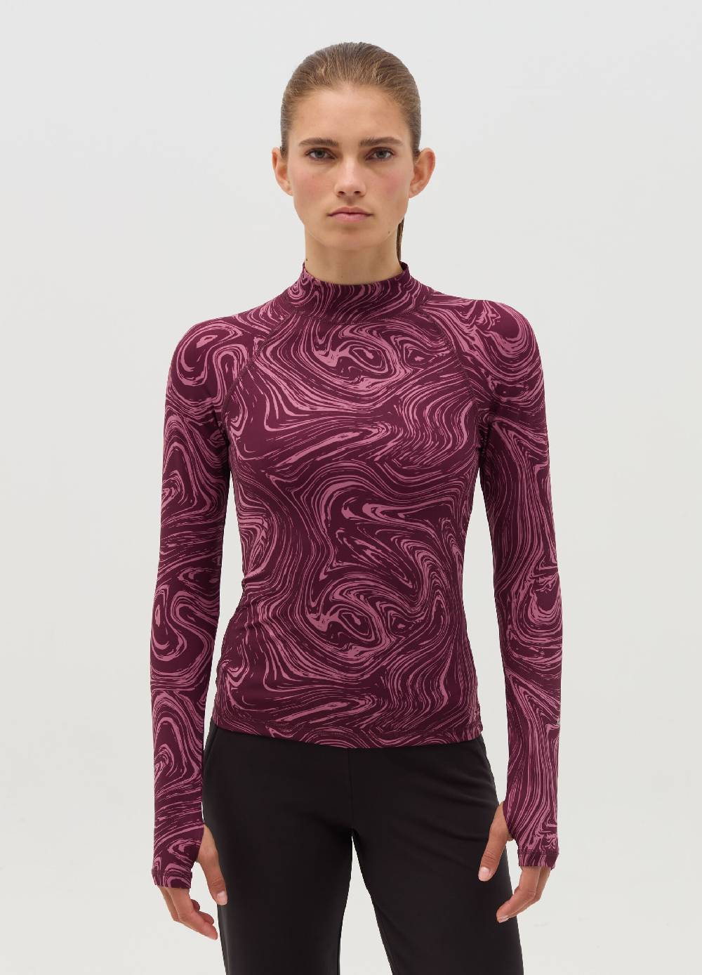 OVS ACTIVE T-shirt A Maniche Lunghe Stampata