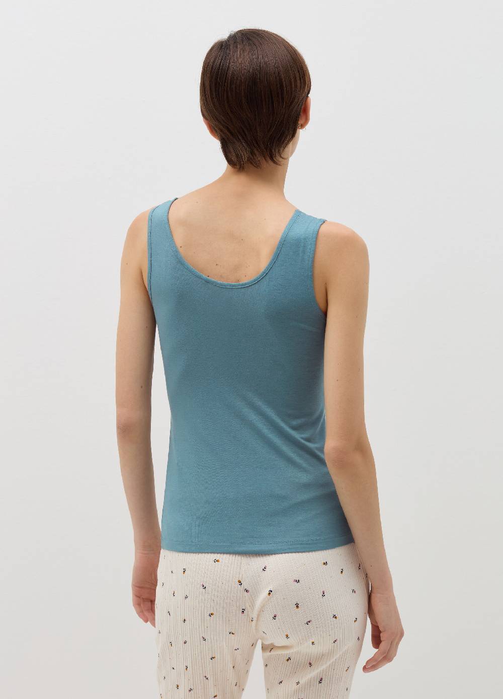 OVS Canotta In Viscosa Stretch Con Pizzo