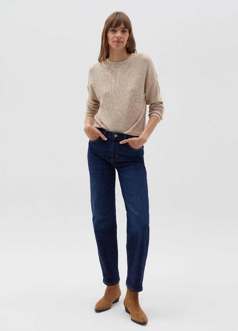 OVS Maglia A Coste Inglesi Con Lurex