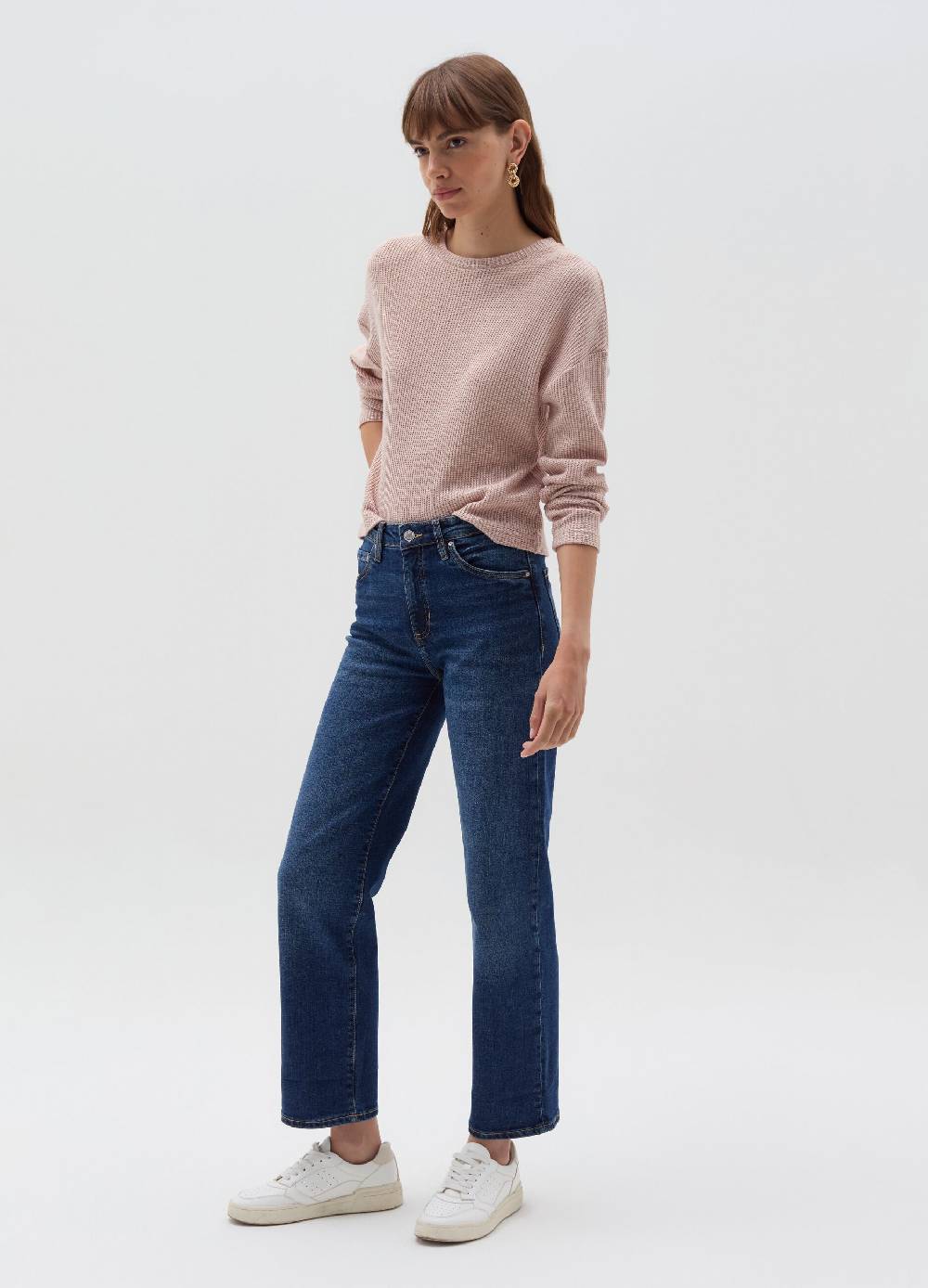 OVS Maglia a coste inglesi con lurex