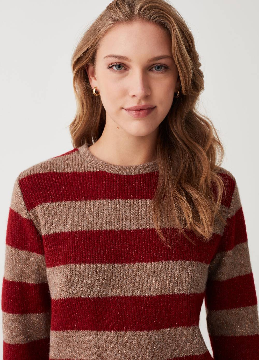 OVS Maglia A Righe Con Dettagli Lurex