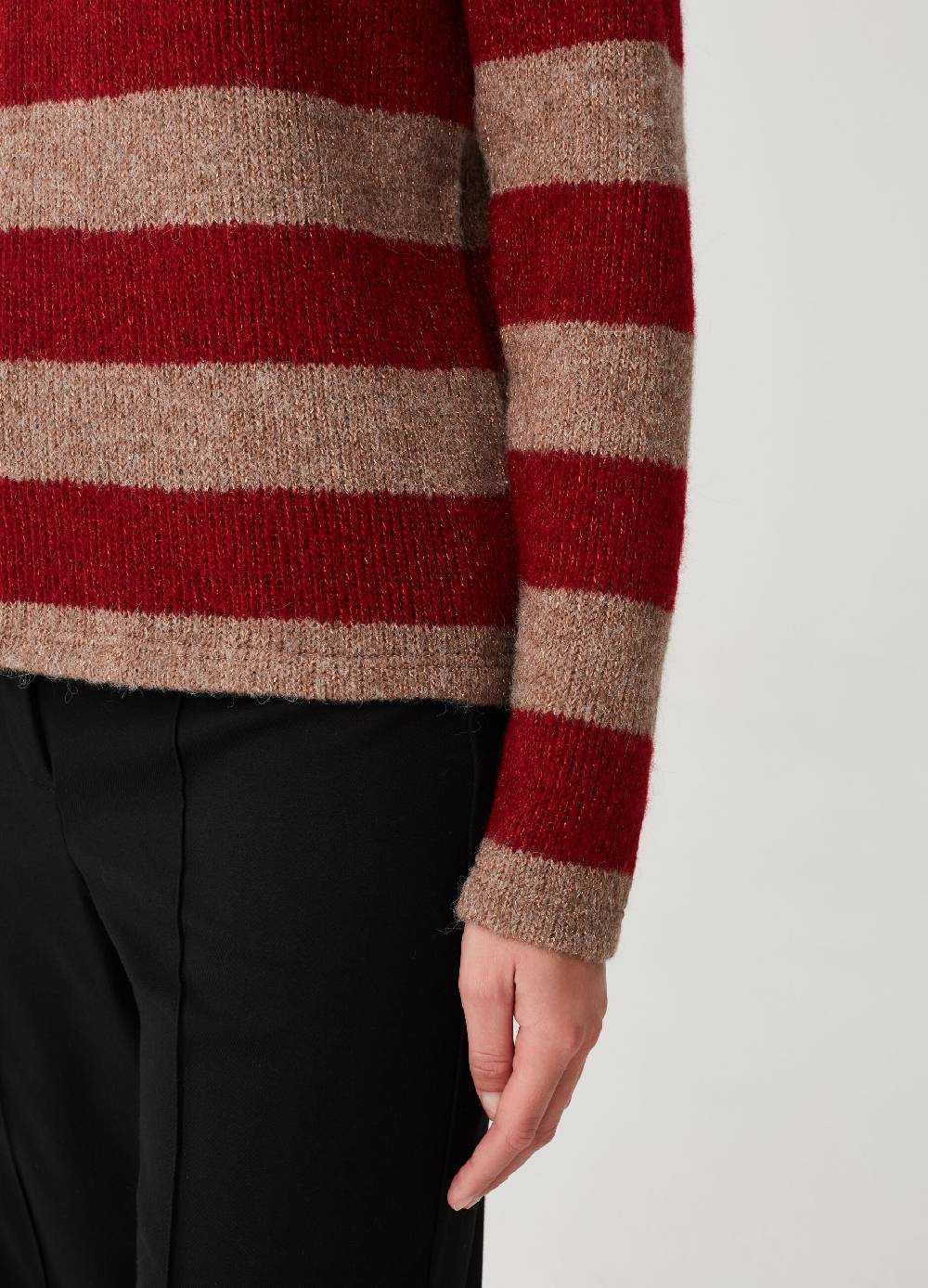 OVS Maglia A Righe Con Dettagli Lurex