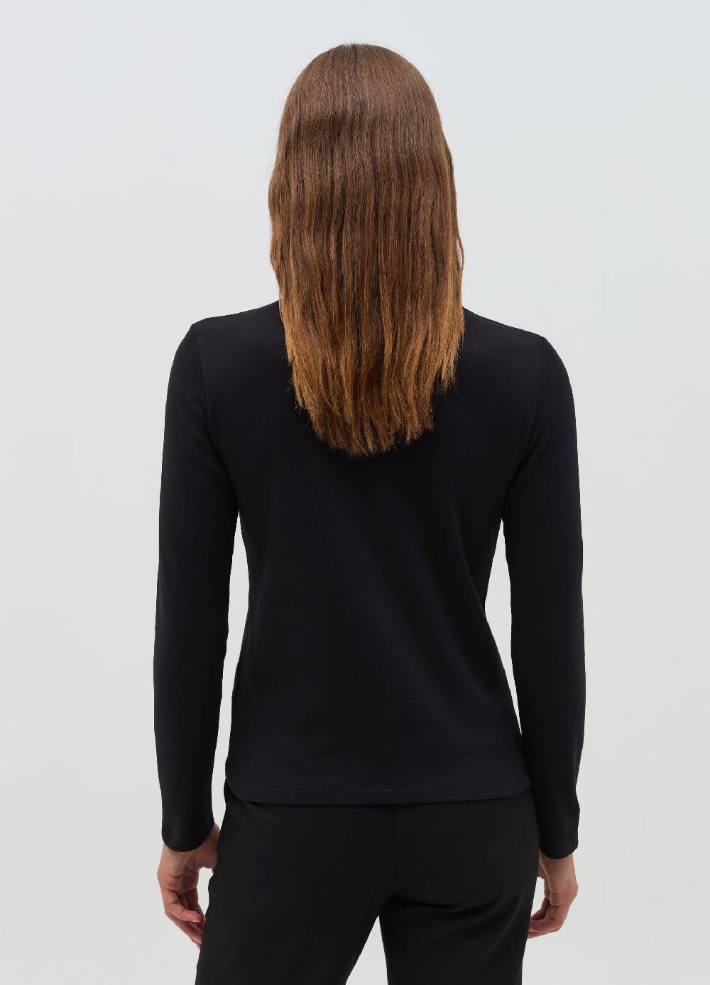 OVS T-shirt A Collo Alto Con Maniche Lunghe