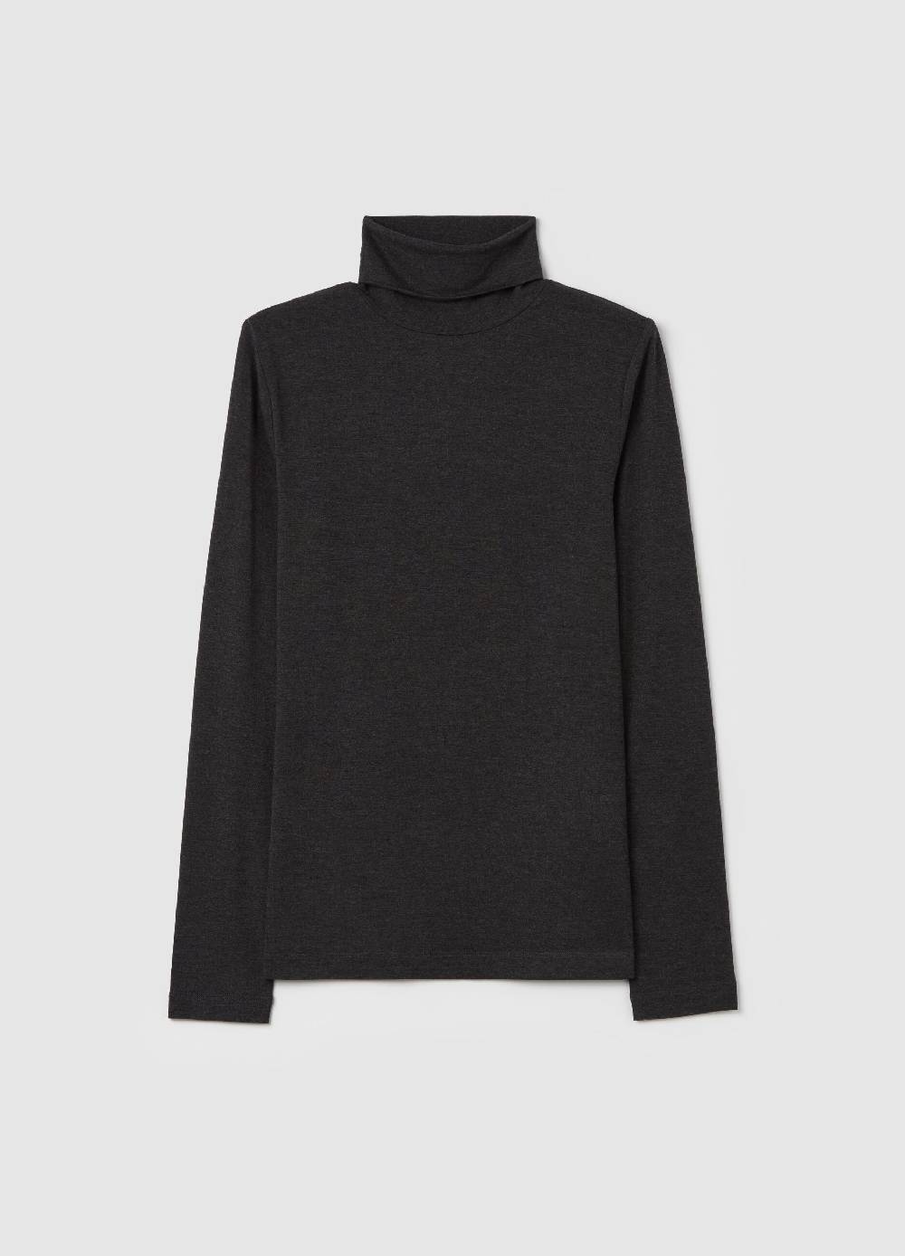 OVS T-shirt a collo alto con maniche lunghe