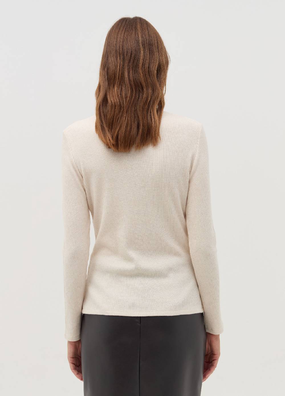 OVS T-shirt A Costine Con Collo Alto