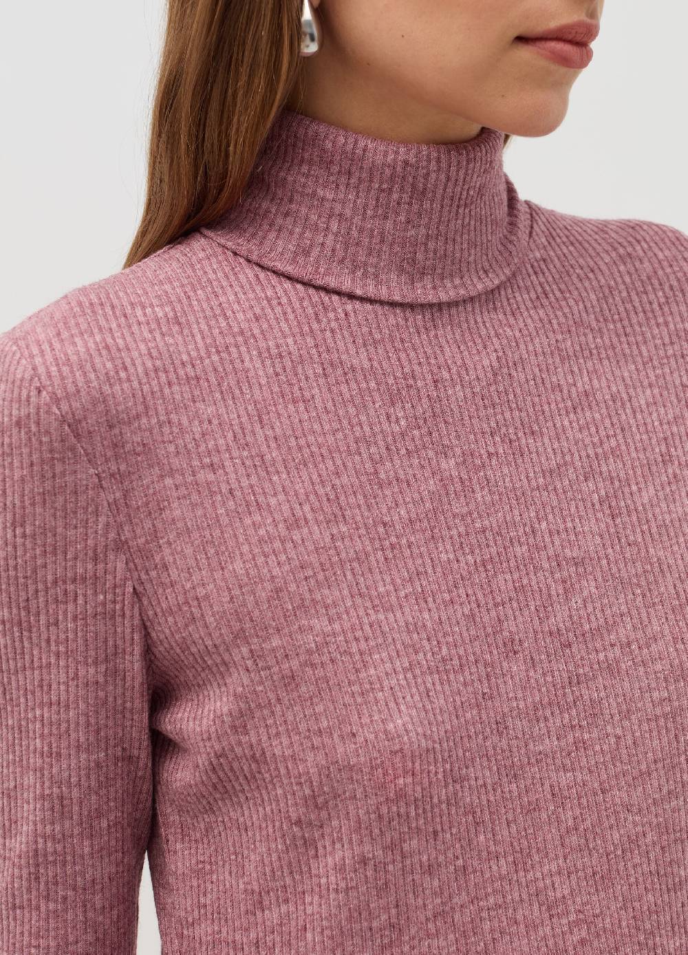 OVS T-shirt A Costine Con Collo Alto