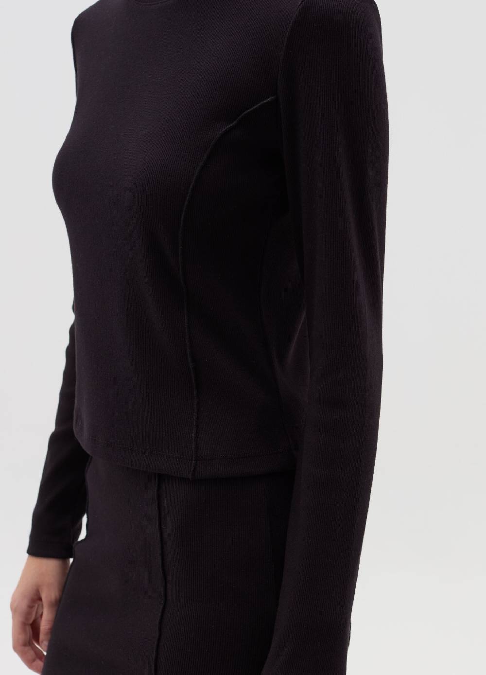 OVS T-shirt A Costine Con Cuciture In Rilievo