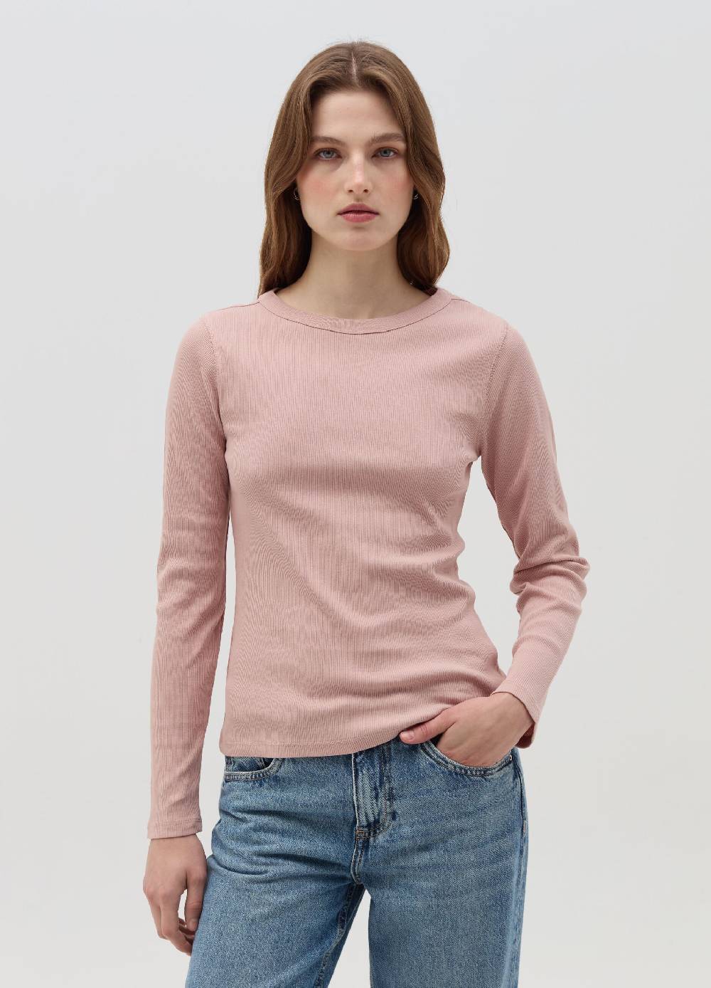 OVS T-shirt A Costine Con Maniche Lunghe