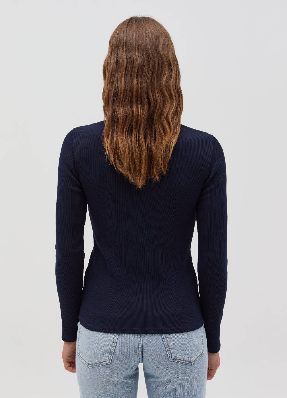 OVS T-shirt A Costine Sottili Con Scollo A V