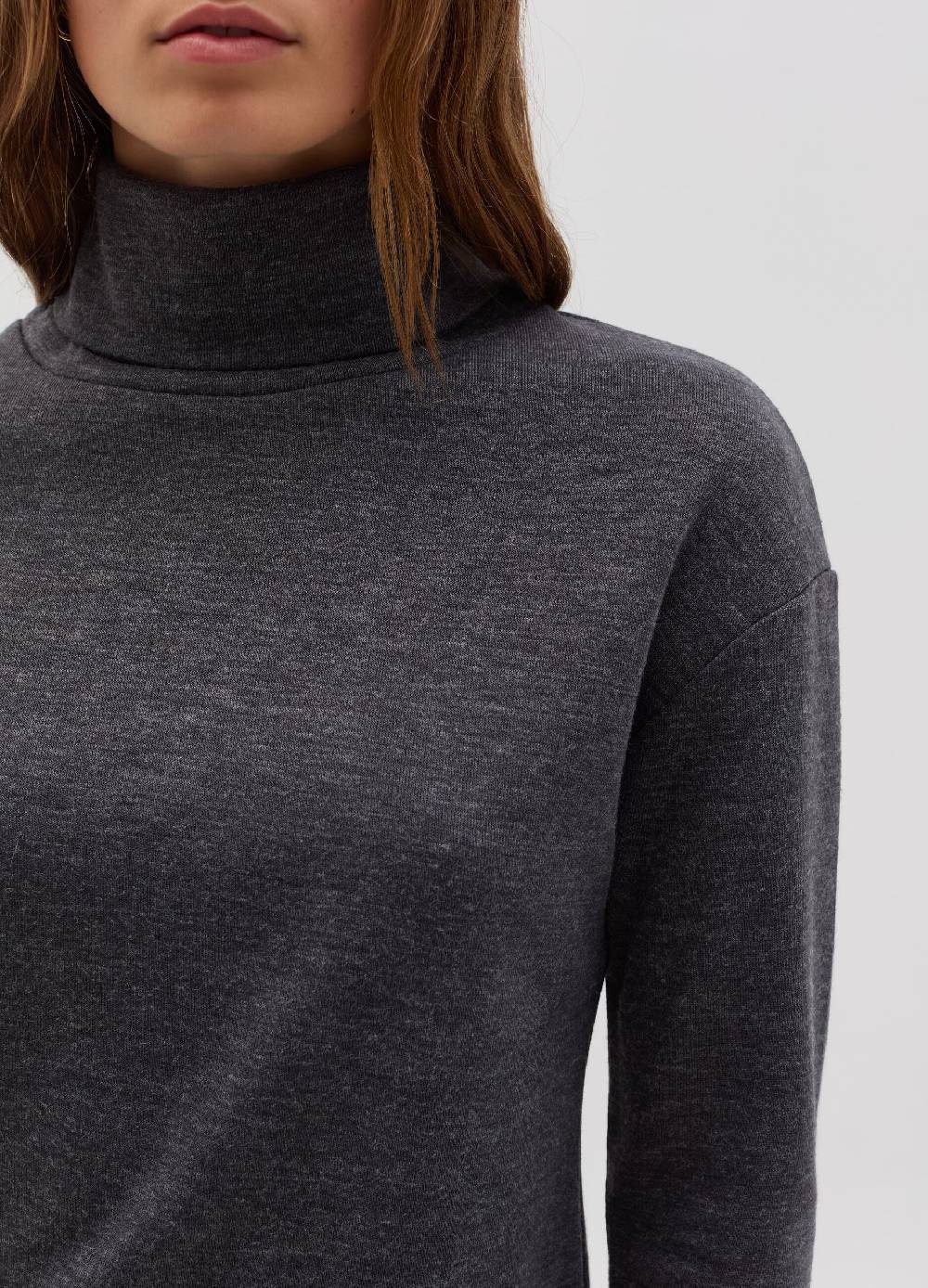 OVS T-shirt A Maniche Lunghe Con Collo Alto