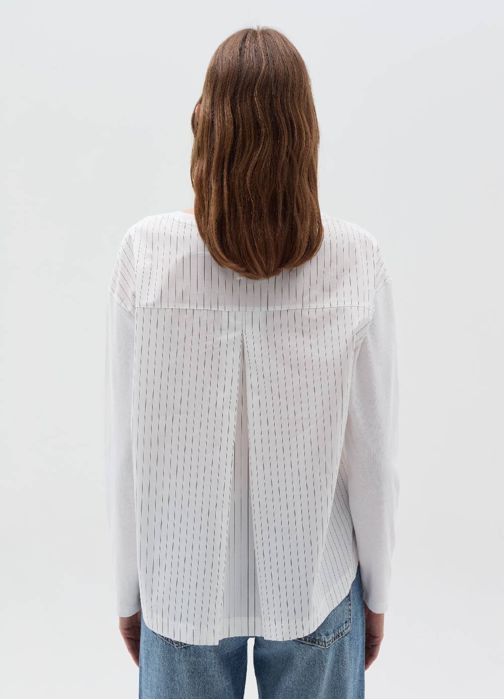 OVS T-shirt A Maniche Lunghe Con Inserti A Righe