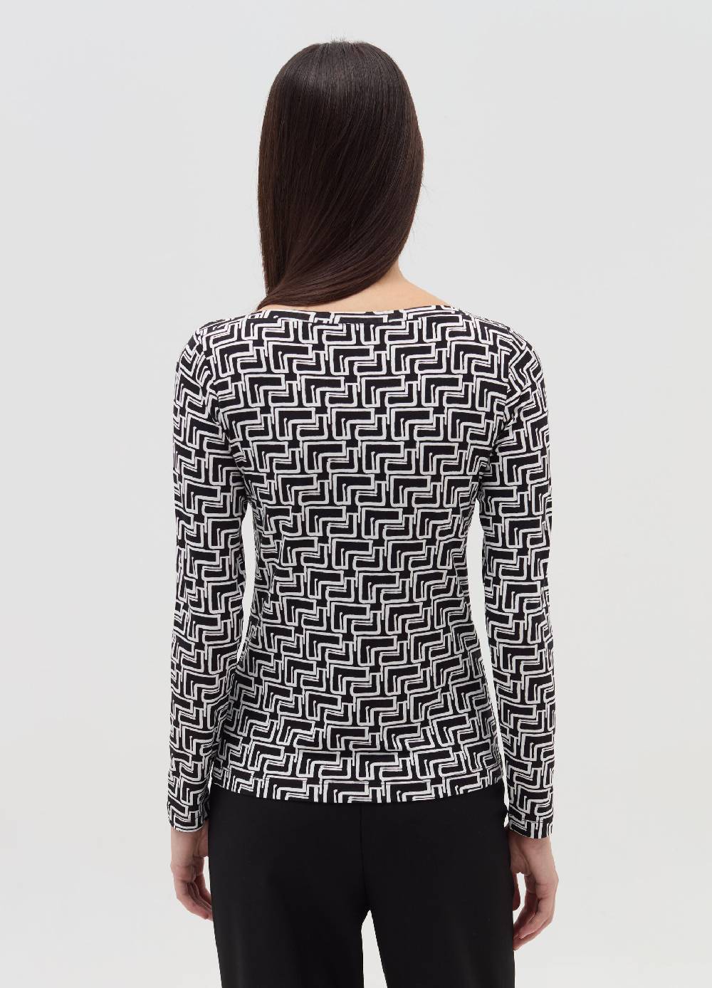 OVS T-shirt A Maniche Lunghe Con Scollo A Barca