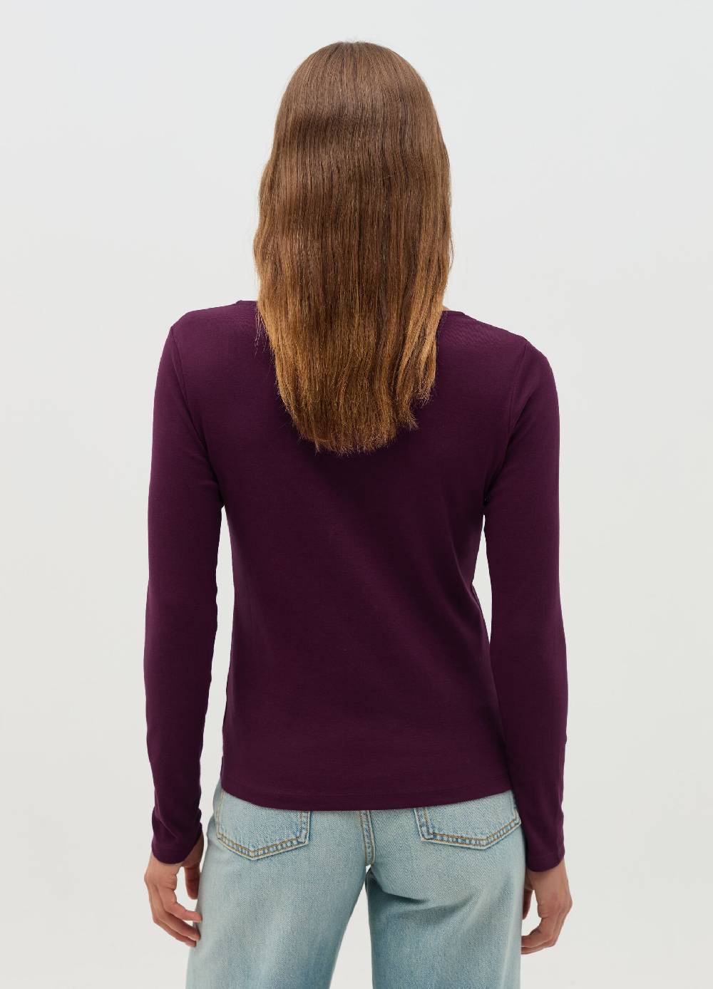 OVS T-shirt A Maniche Lunghe Con Scollo A Cuore