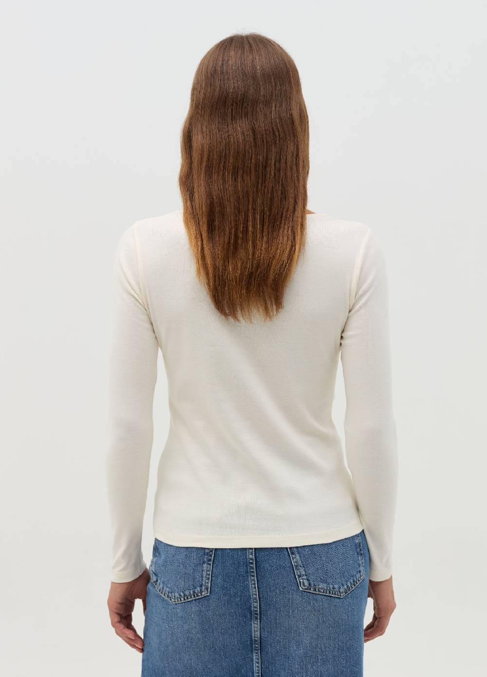 OVS T-shirt A Maniche Lunghe Con Scollo A Cuore