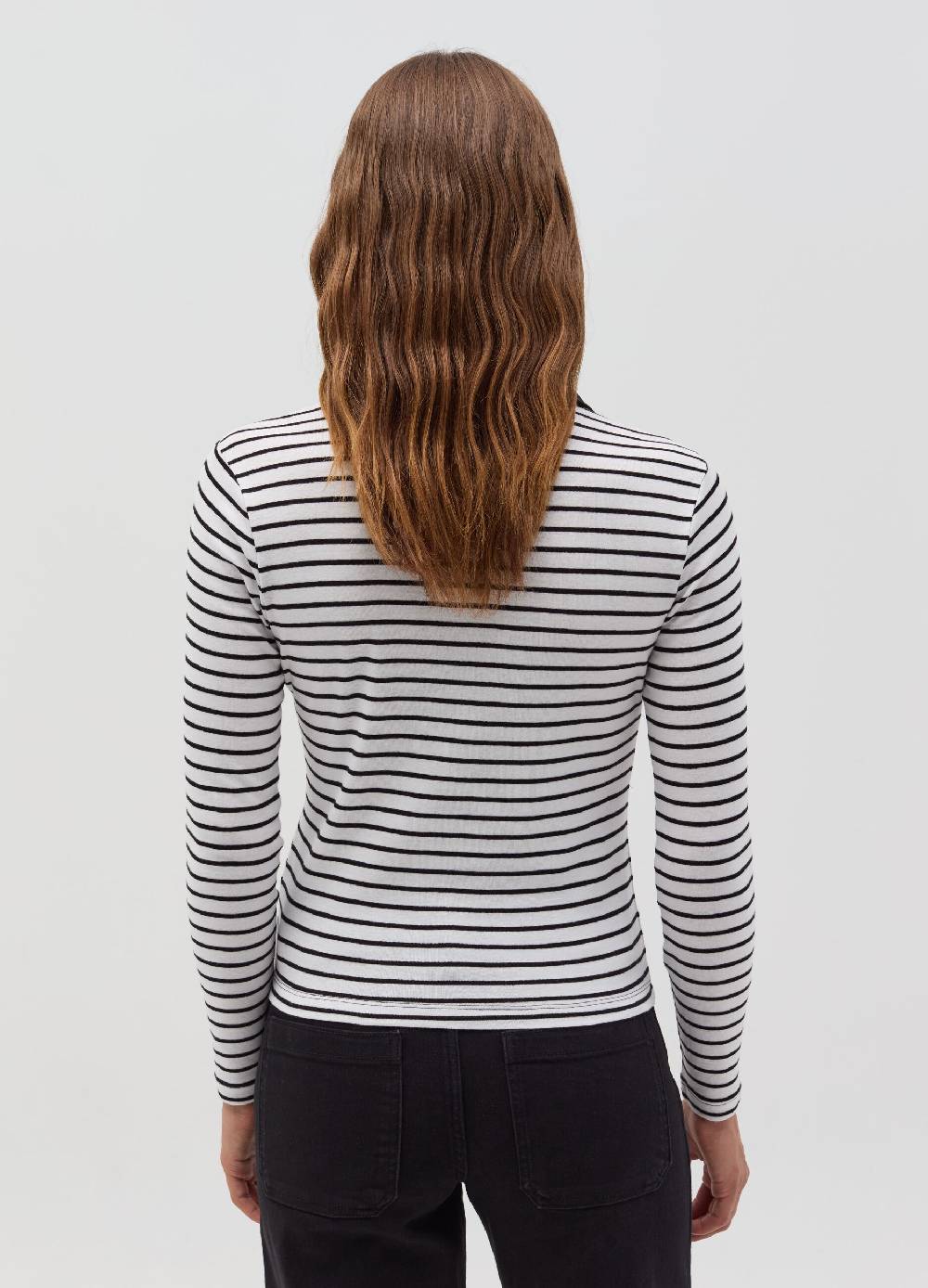 OVS T-shirt A Maniche Lunghe Con Scollo A Polo