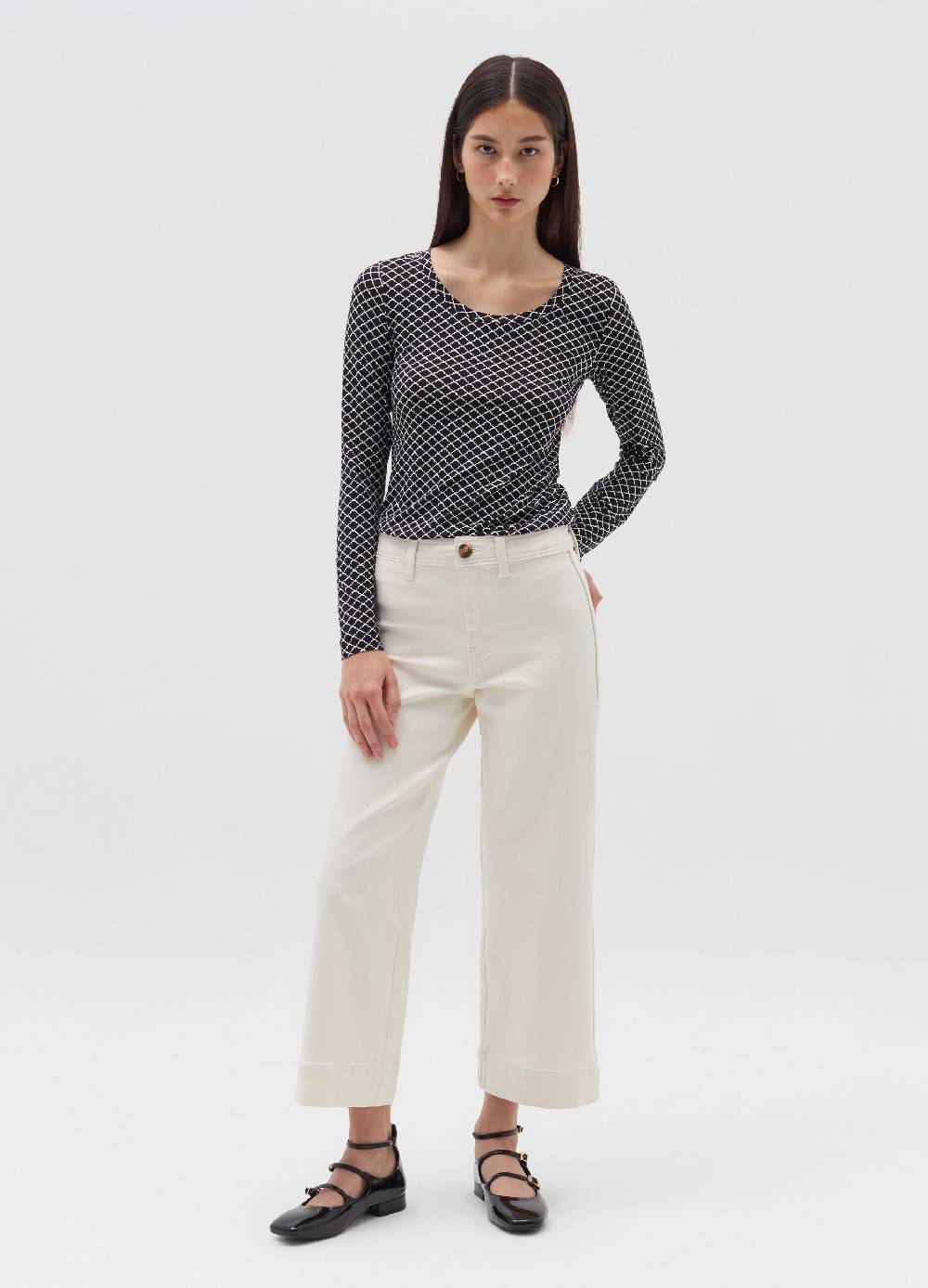 OVS T-shirt a maniche lunghe fantasia