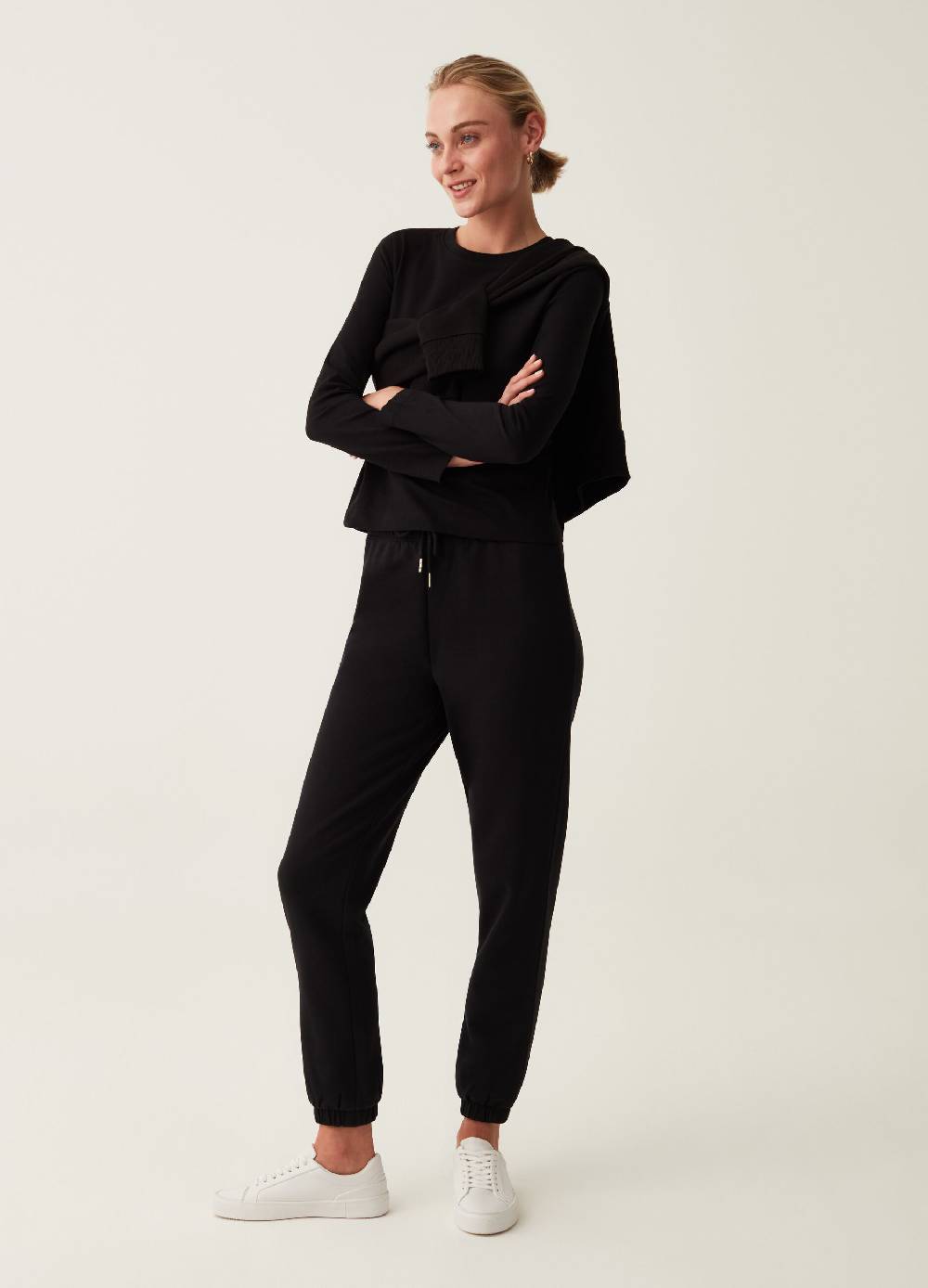 OVS T-shirt A Maniche Lunghe In Cotone