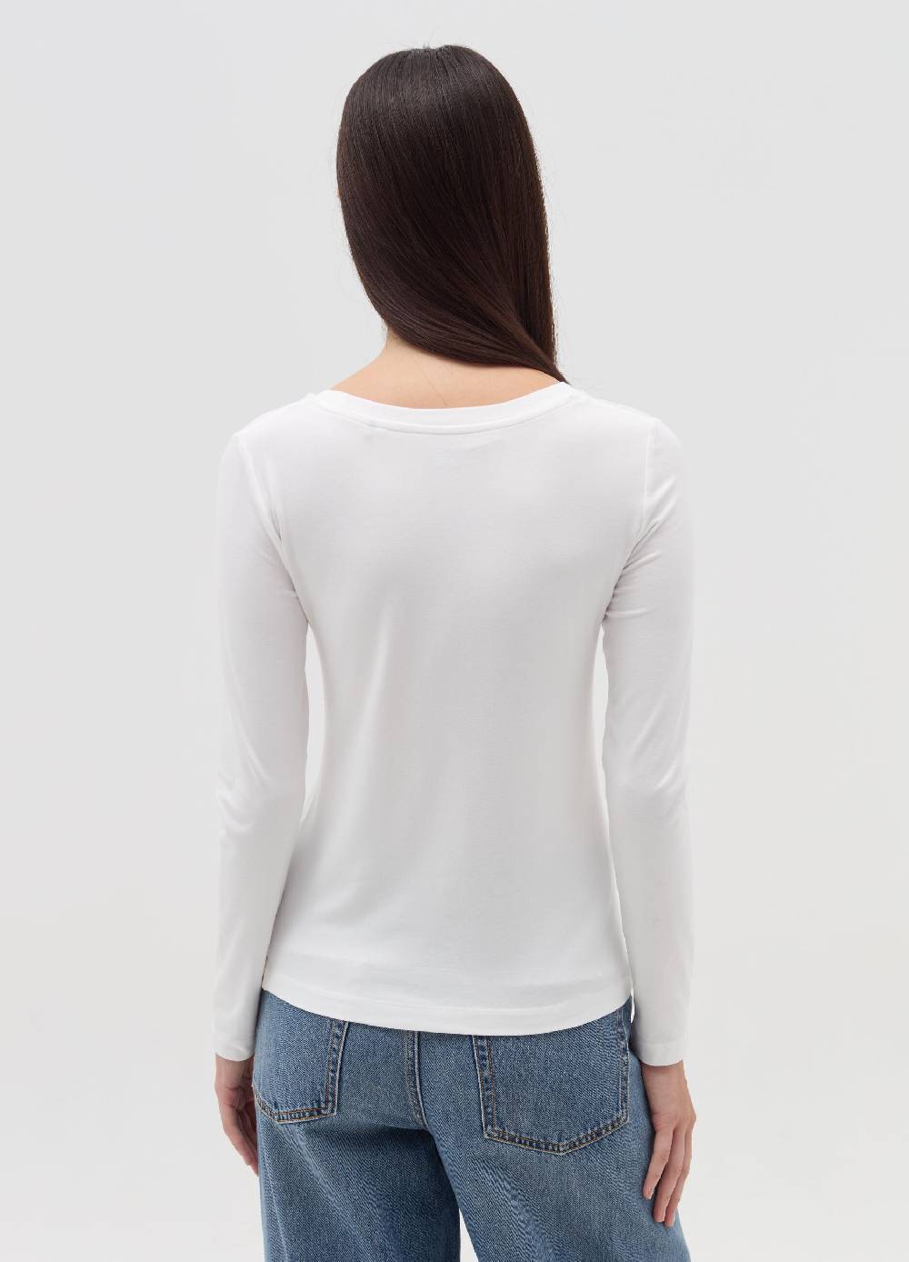 OVS T-shirt A Maniche Lunghe In Viscosa Stretch