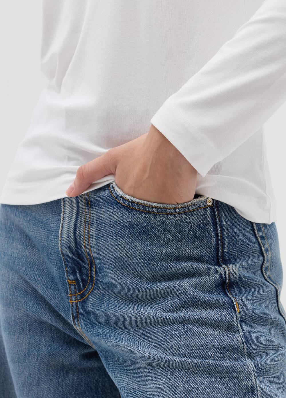 OVS T-shirt A Maniche Lunghe In Viscosa Stretch