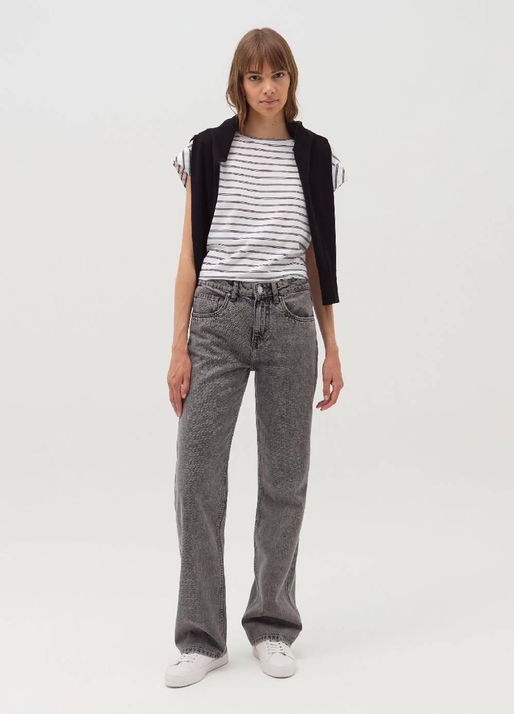 OVS T-shirt a righe con maniche a kimono