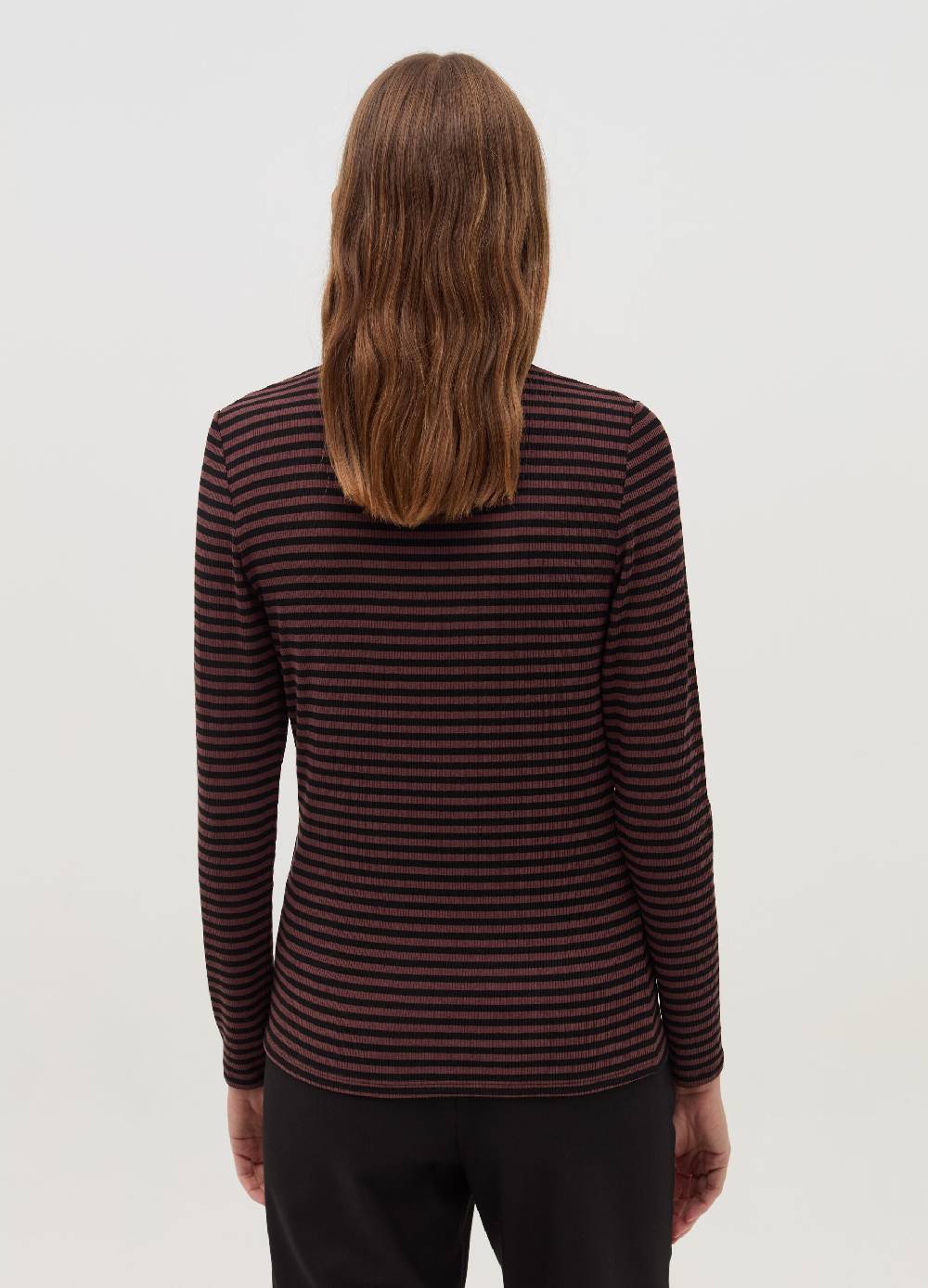 OVS T-shirt A Righe Mock Neck