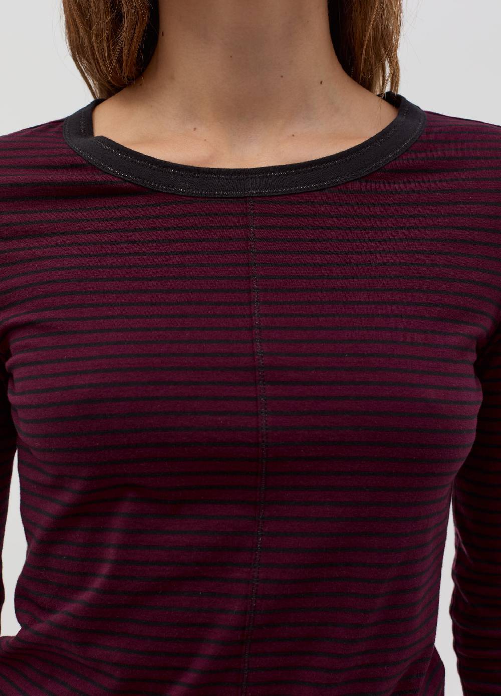 OVS T-shirt A Righe Sottili Con Maniche Lunghe