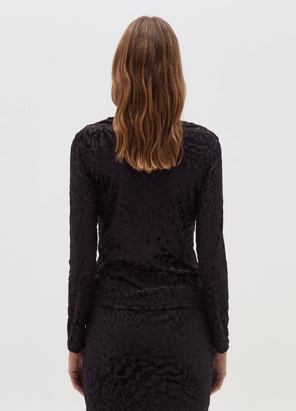 OVS T-shirt Animalier Con Lavorazione Devore