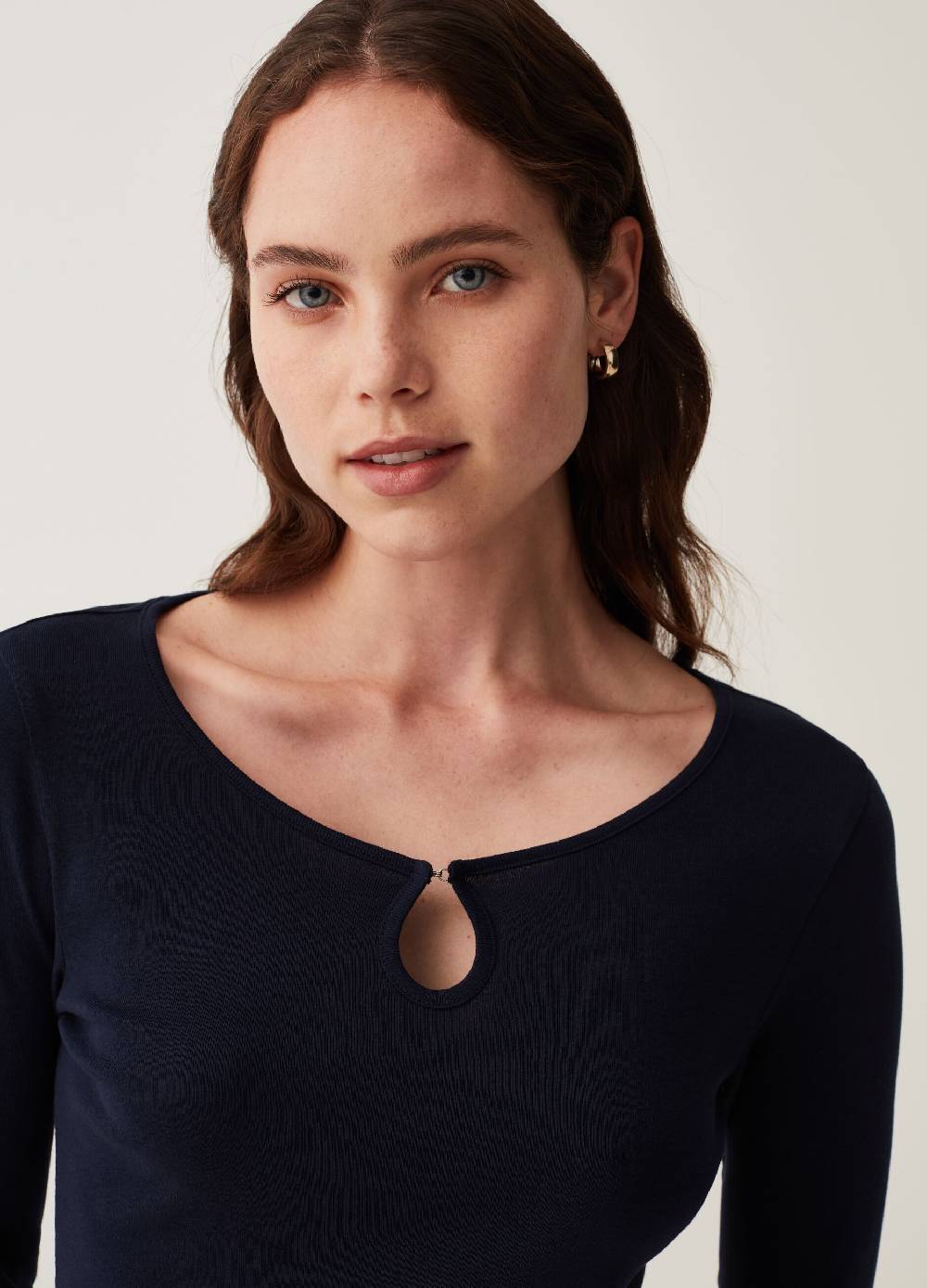 OVS T-shirt Con Apertura A Goccia